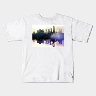 Skyline Reflection Kids T-Shirt